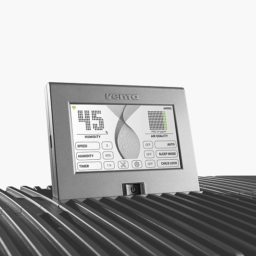 Очиститель-увлажнитель воздуха Venta PROFESSIONAL AH902 WiFi серый \ 70 кв.м.